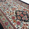 کناره دستباف بیجار (طرح اروند) طرح ترنج - پشم مشکی