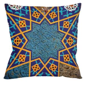 روکش کوسن مخمل ایرانی مدل پارسا (مجموعه ۲ عددی)