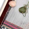جاکلیدی دیواری چوبی دست ساز ایرانی – دستگاه قالی بافی