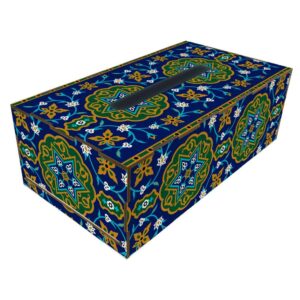 روکش جعبه دستمال کاغذی چوبی روستیک – آزاده