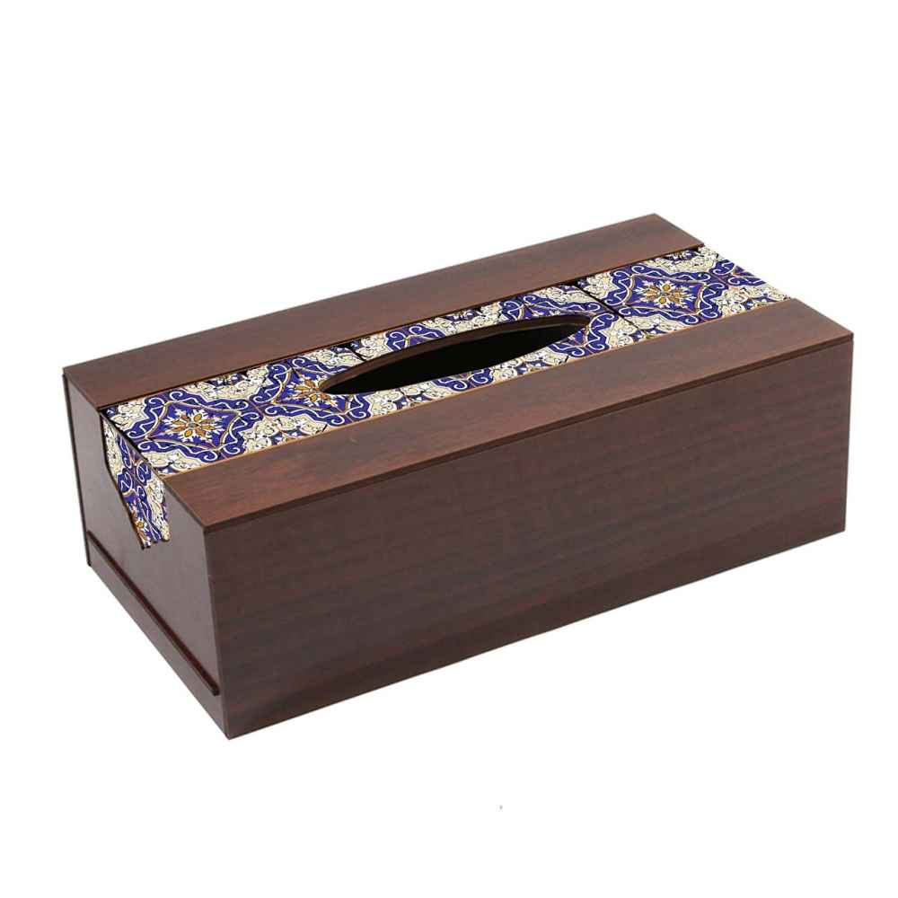 روکش جعبه دستمال کاغذی چوبی روستیک – فراز