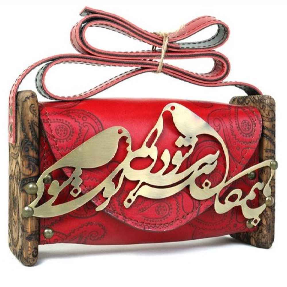 کیف رودوشی چرمی دستساز لوکس