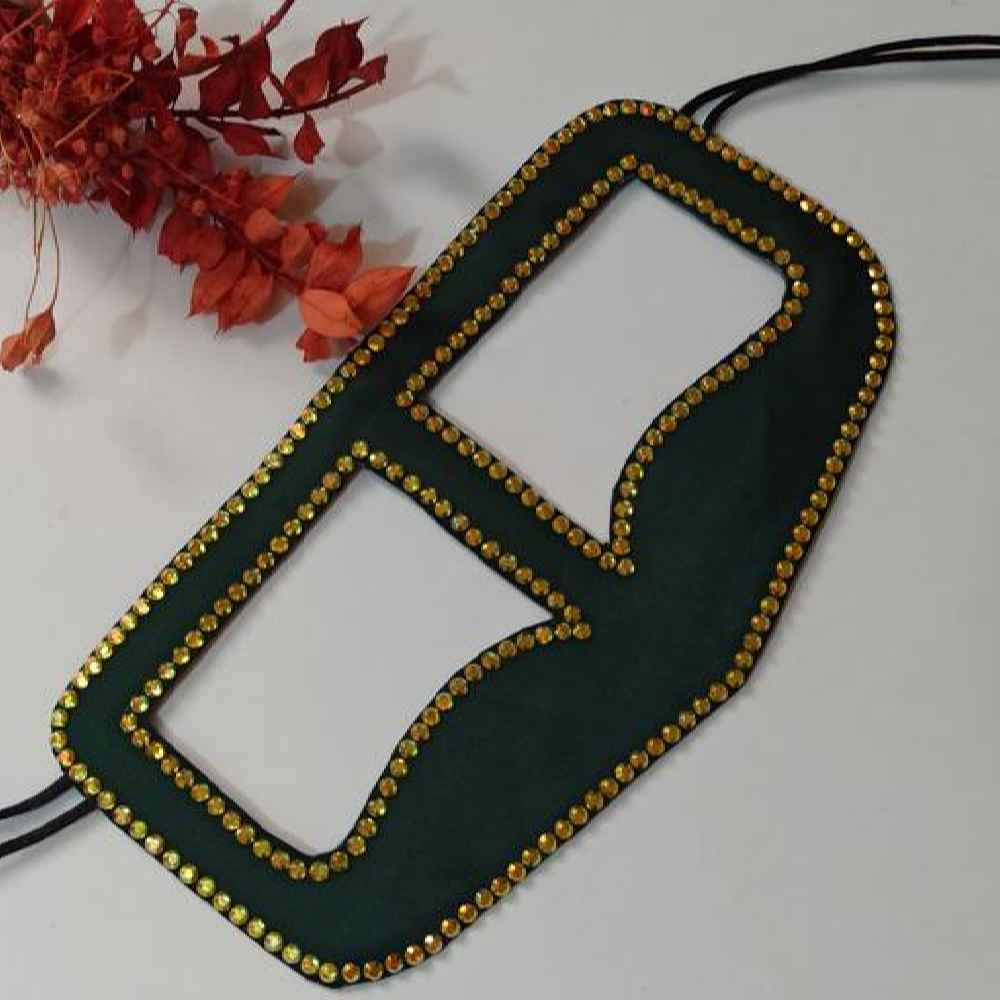 ماسک دستساز بتوله – مدل برقع خلیجی نگیندار