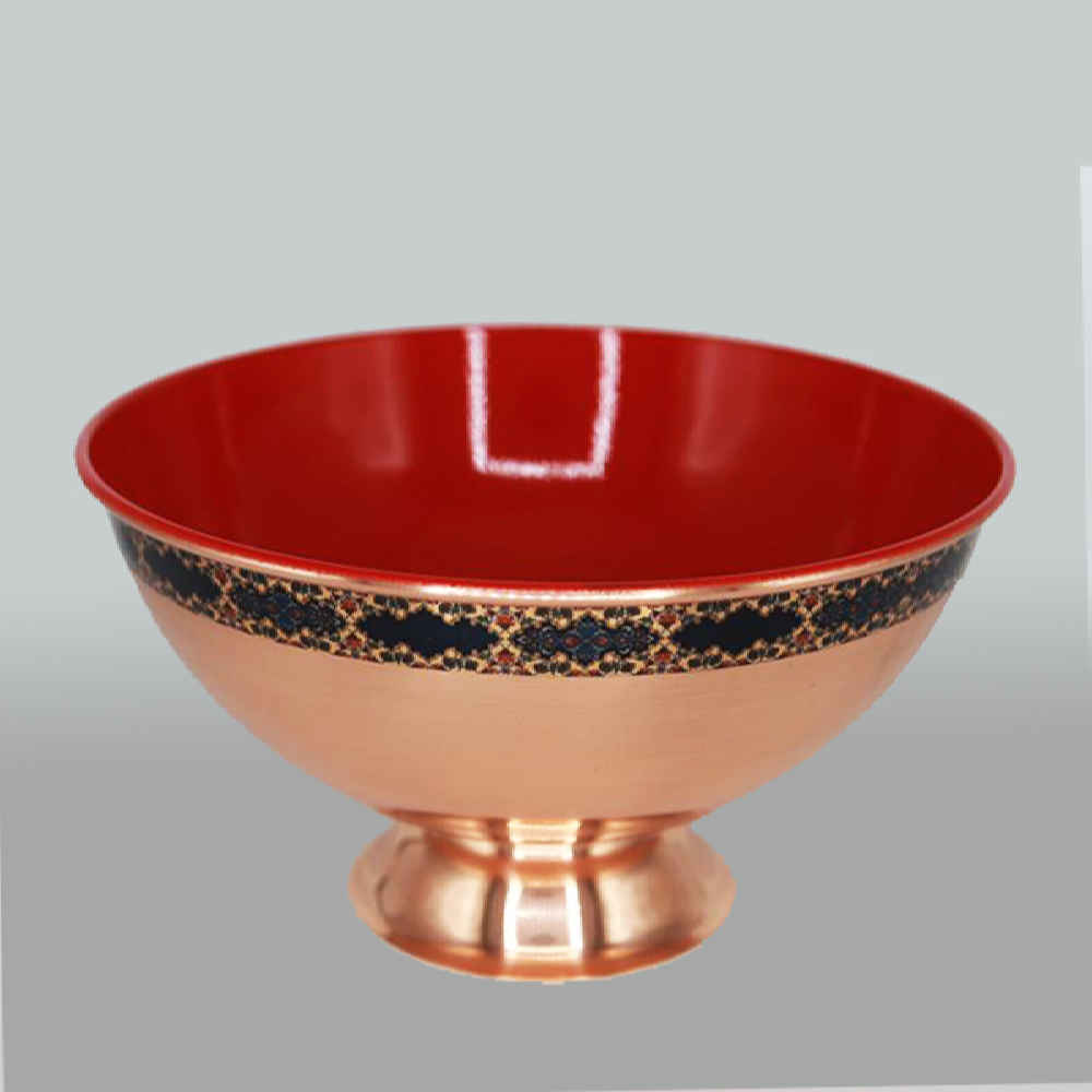 کاسه مسی سنتی چکش کاری شده – سوگلی