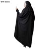 چادر مشکی پرمیوم سرتاسری – لباس اسلامی با پوشش کامل (جلوه‌ها)