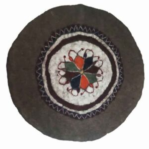 فرش نمدی پشمی ایرانی، ۱۰۰٪ طبیعی و دستباف، ریحان