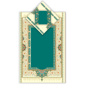 سجاده مخمل طرح اسلیمی سبک