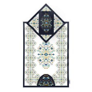 سجاده مخمل طرح اسلیمی سبک