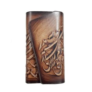 جاکلیدی چرمی ایرانی مدل شعر
