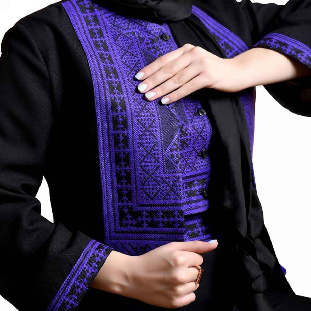 ست مانتو، شلوار و جلیقه ایرانی مدل دلینا
