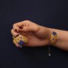 سرویس جواهرات میناکاری ایرانی مدل خورشید