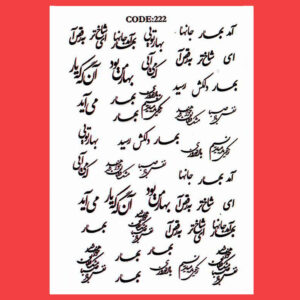 برچسب ناخن ایرانی – طرح صبا