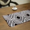 Persian Elegance Velvet Table Runner Model Modern