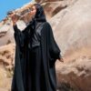 عبای پروانه‌ای شیک زنانه – پارچه‌ای نرم و طراحی منحصر به فرد