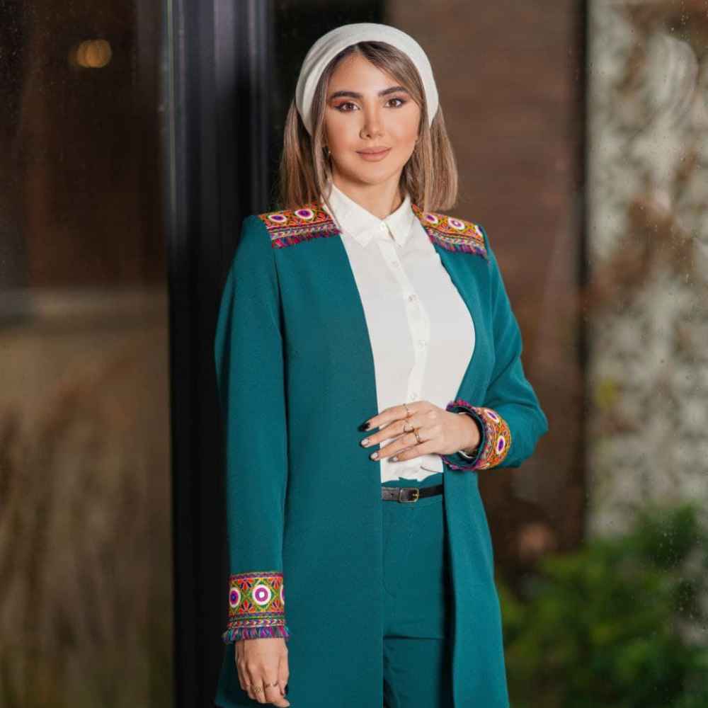 ست مانتو و شلوار ایرانی مدل سنتی