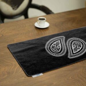 رومیزی مخمل طرح پرشین الگانس مدل ترادیسیون
