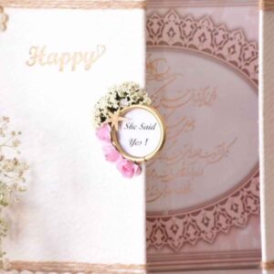 دفتر عروسی ایرانی مدل ثنا