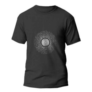 تی‌شرت طرح موسیقی الکترونیک – مدل Electron | طرح گرافیکی آینده‌نگر