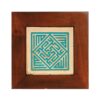 کاشی اسلامی قاب‌دار تزئینی - کوفی