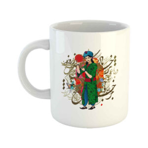 ماگ سرامیکی ایرانی مدل نوروز
