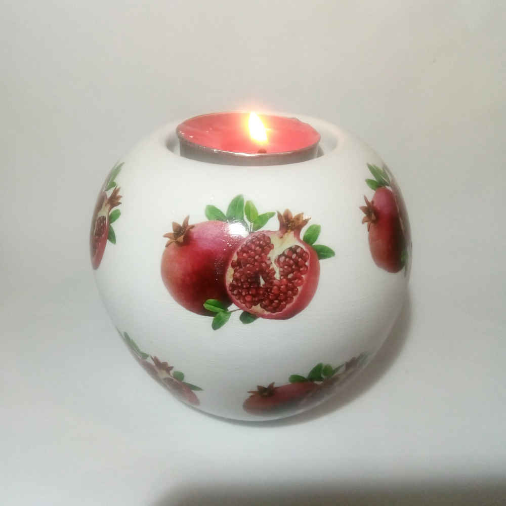 جاشمعی گچی مدل انار