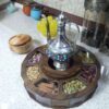 جعبه چای چوبی به سبک مهرسا (Mehrsa) با وارمر مدمج