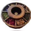 جعبه چای چوبی پرمیوم با خاصیت حرارتی برای گرم نگه داشتن قوری