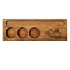 جاشمعی چوبی روستیک طرح درخت چای دکور میز ایرانی وان یکاد