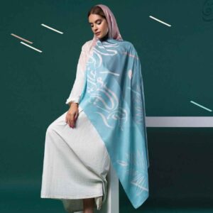 شال چاپی ایرانی، خوشنویسی هنری و سبک وفا