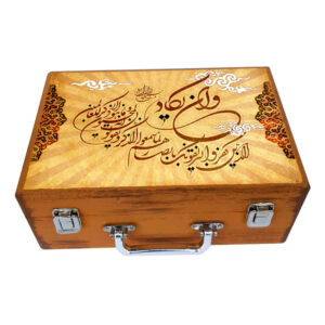 جعبه چوبی برای هدیه با طرح اسلیمی وان یکاد