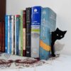 جاکتابی فلزی طرح گربه - مناسب برای دکوراسیون دنج یا الهام گرفته از حیوانات خانگی