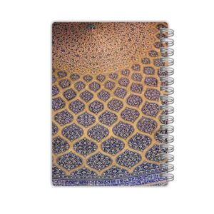 دفتر یادداشت فارسی – طراحی هیلا، دفتر یادداشت خط‌دار خلاقانه