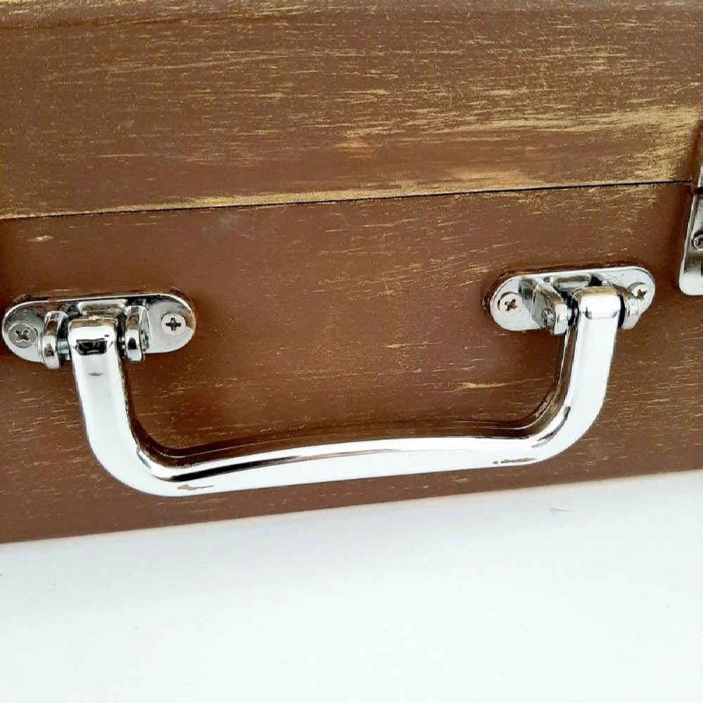 جعبه چوبی برای هدیه دادن با طرح الهام گرفته از هنر ایرانی رها
