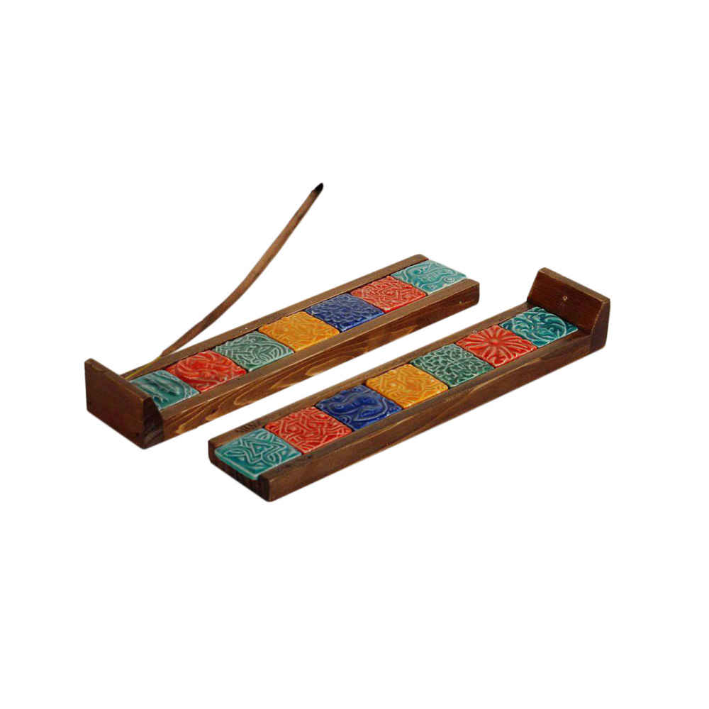 عود چوبی – مدل خشتی (مجموعه ۲ عددی)
