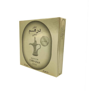 باخور عربی درهم طلا – 40 گرم (بسته 4 عددی)
