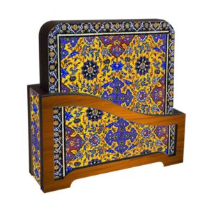 ست زیرلیوانی و جالیوانی با طراحی هنری الهام گرفته از هنر ایرانی دایانا