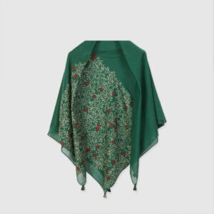 روسری تابستانی طرح گلدار زنانه – طراحی لوکس و پر جنب و جوش