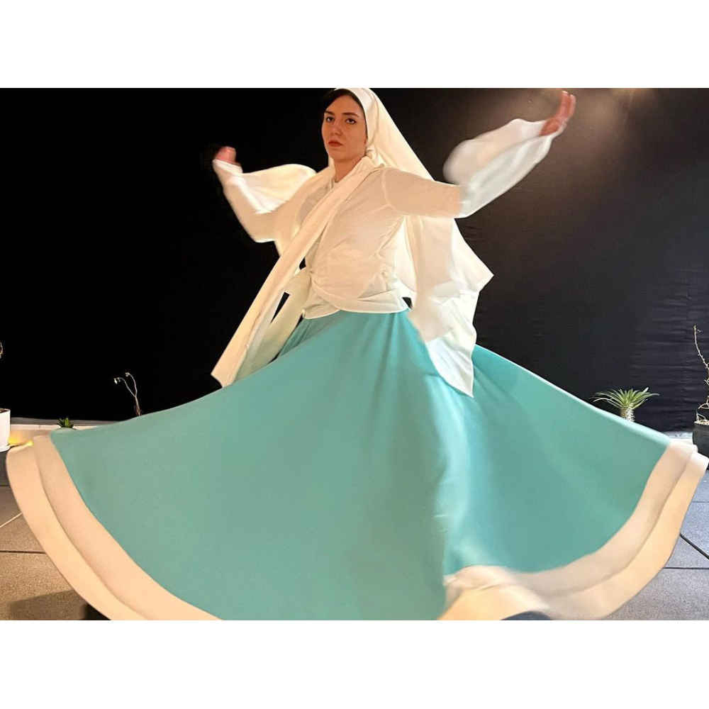 ست لباس رقص درویشی زنانه – سنتی و جاودانه