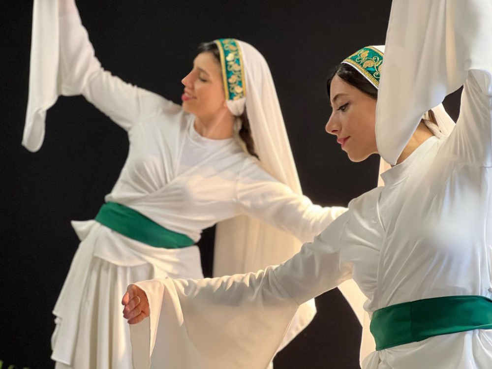 ست لباس رقص سماع درویش زنانه – منحصر به فرد و نفیس