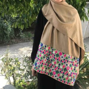شال زنانه بلوچی دوزی شده فریماه