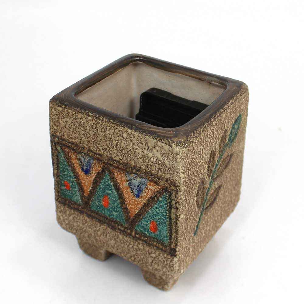 گلدان مدل ساعت رومیزی سرامیکی