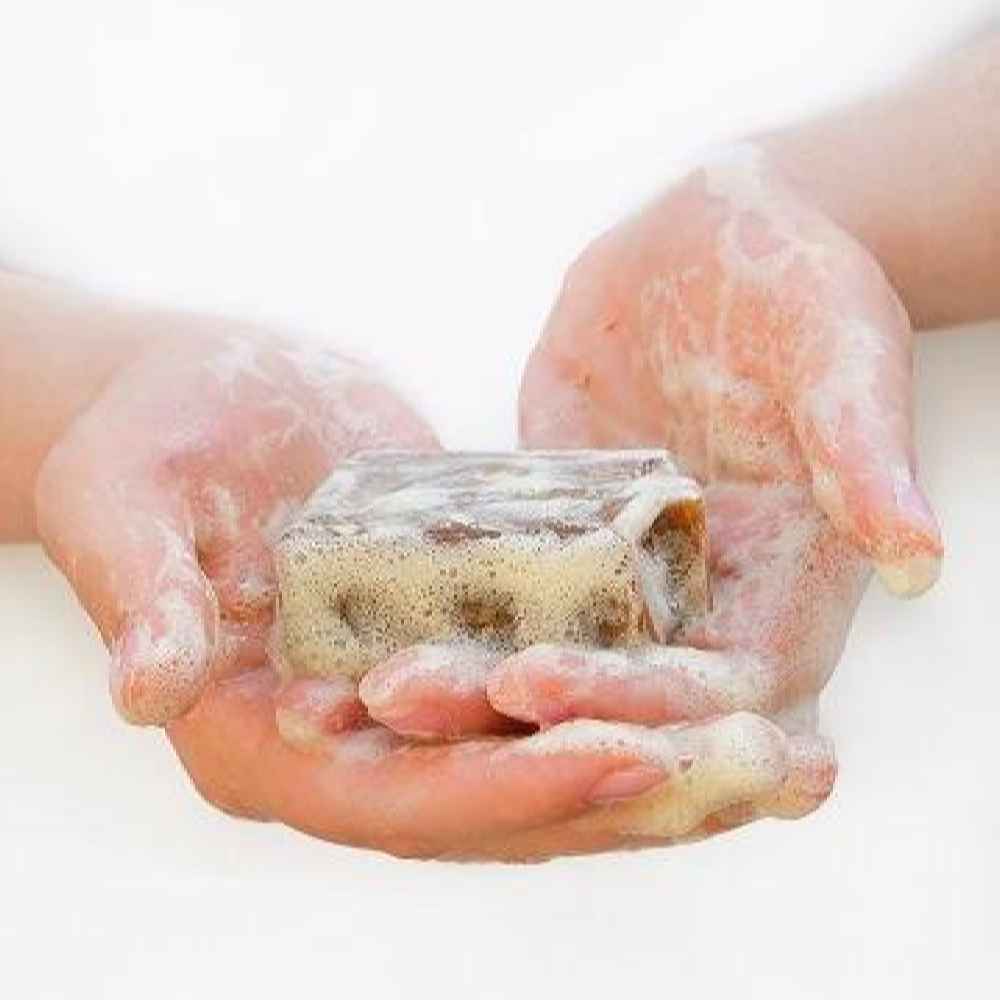 صابون طبیعی برای پوست چرب با زردچوبه (6 عدد)