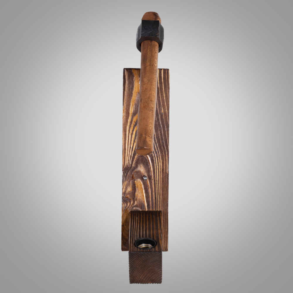 چراغ دیواری چوبی، سبک مدرن و مینیمالیستی، دنج و زیبا، مدل G7
