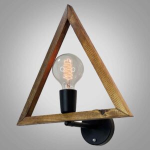 چراغ دیواری چوبی، سبک مدرن و مینیمالیستی، دنج و زیبا، G5