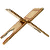 پایه رحل قرآن چوبی تاشو با طرح هندسی
