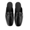 کفش زنانه چرم طبیعی مدل Mules مدل Croco