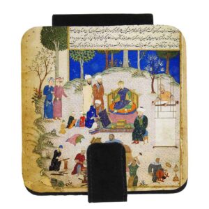 آینه جیبی با طرح نگار الهام گرفته از ایران