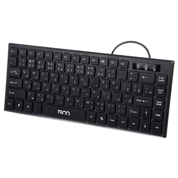 کیبورد تسکو با کلیدهای فارسی TK 8001