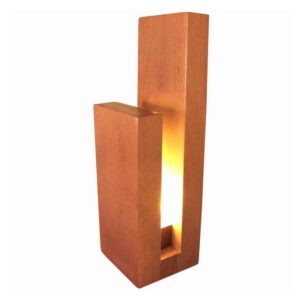 چراغ دیواری چوبی، سبک مدرن و مینیمالیستی، دنج و زیبا، مدل U1