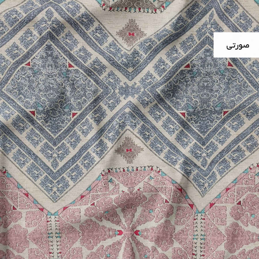 روتختی دو نفره نخ و پلیاستر – فوق العاده نرم، مدل قلعه